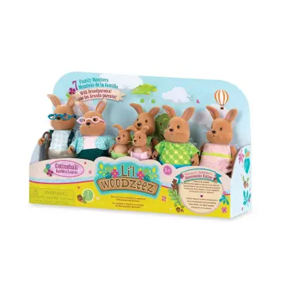 Li'L Woodzeez Rabbit Family 6492Z - 4