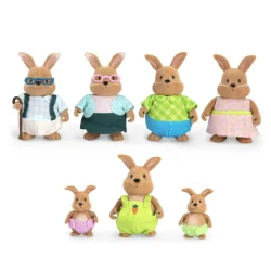Li'L Woodzeez Rabbit Family 6492Z - 3