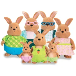 Li'L Woodzeez Rabbit Family 6492Z - 1