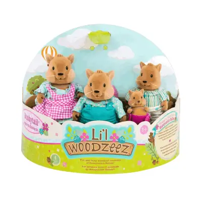 Li'L Woodzeez Squirrel Family 6008Z - 2