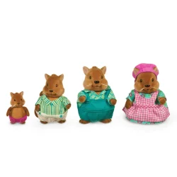 Li'L Woodzeez Squirrel Family 6008Z - 1