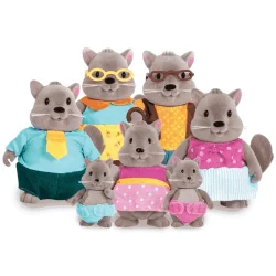 Li'L Woodzeez Squirrel Family 6493Z - 1