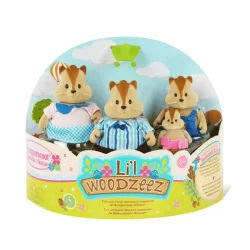 Li'L Woodzeez Striped Squirrel Family 6158Z - 2