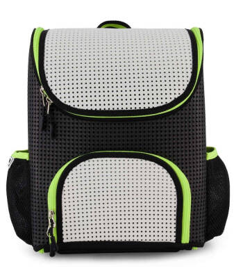Light Plus Nine Student Backpack / Neon Lime 624Stnl - 1