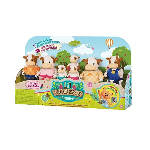 Li'L Woodzeez İnek Ailesi Wz6673Z - 3