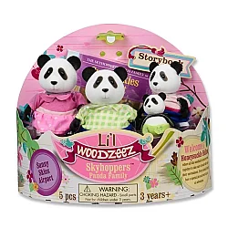Li'L Woodzeez Panda Ailesi 6154M - 2