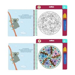 Lino Aqua Magic Book Mandala (Magic Coloring Book) Tfl-1003 - 2