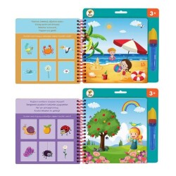 Lino Aqua Magic Book Seasons (Magic Coloring Book) Tfl-1005 - 2