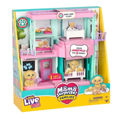 Little Live Pets Mama Surprise Families Pati Bakım Evi 26673 - 1