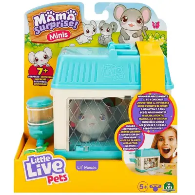 Little Live Pets Mother and Baby Mouse Mini Mouse Playset 26510 - 1