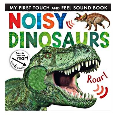 Little Tiger Noisy Dinosaurs - My First Touch And Feel Sound Book - 1