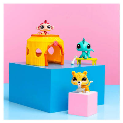 Lps Figure Set Miniatures Forest Theme (Pets) S03005158 - 3