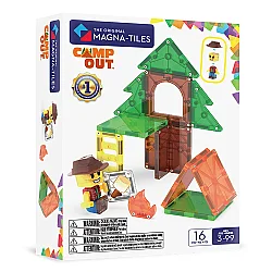 Magna-Tiles - Camp Out Manyetik Bloklar - 16 Parça 262016Co - 1