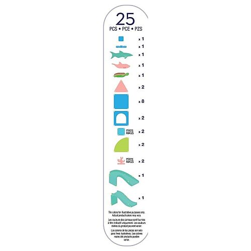 Magna-Tiles - Coral Reef Manyetik Bloklar - 25 Parça 262025Cr - 9