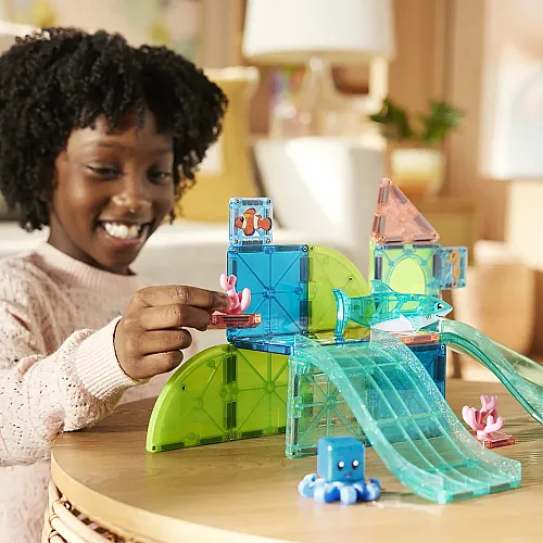 Magna-Tiles - Coral Reef Manyetik Bloklar - 25 Parça 262025Cr - 6