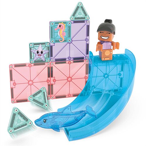 Magna-Tiles - Dolphin Bay Manyetik Bloklar - 13 Parça 262013Db - 4