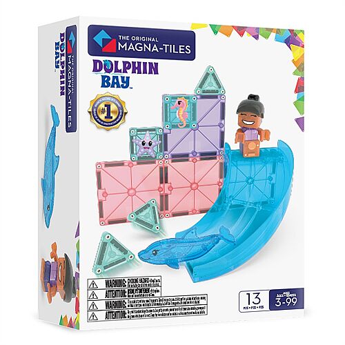 Magna-Tiles - Dolphin Bay Manyetik Bloklar - 13 Parça 262013Db - 1