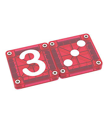 Magna Tiles - Learn Numbers Manyetik Bloklar - 56 Parça 254055LN - 4