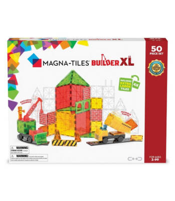 Magna-Tiles Magna-Tiles Builder Xl - Insaat Xl 50 Parca 242050Tr - 1