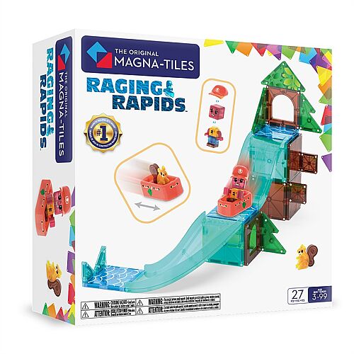 Magna-Tiles - Ragin Rapids Manyetik Bloklar - 27 Parça 262027Rr - 1