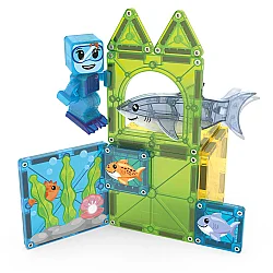 Magna-Tiles - Shark Dive Manyetik Bloklar - 13 Parça 262013Sd - 3