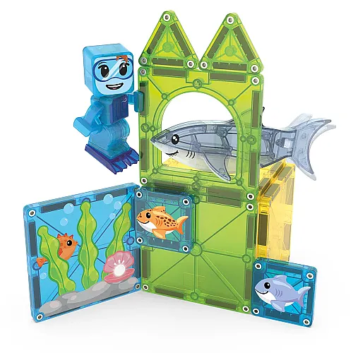 Magna-Tiles - Shark Dive Manyetik Bloklar - 13 Parça 262013Sd - 3