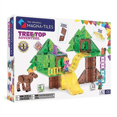 Magna-Tiles - Tree Top Adventure Manyetik Bloklar - 42 Parça 262042Tt - 1