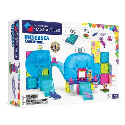 Magna-Tiles - Undersea Adventure Manyetik Bloklar - 58 Parça 262058Ua - 1
