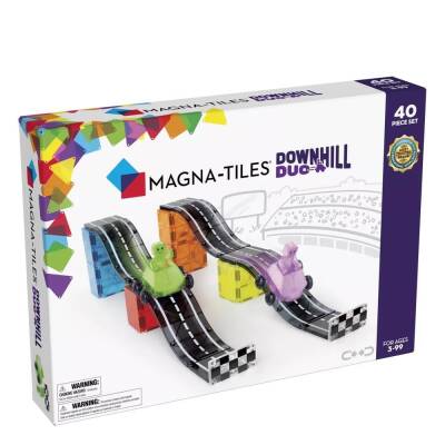 Magnatiles Downhill Duo 40-Piece Set (2-Piece, 40 Pieces) 23840 - 1