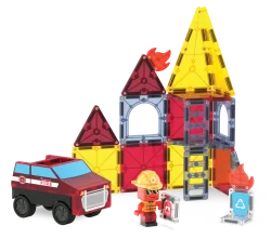 Magnatiles Fire Rescue 27 Pieces 252027Fr - 2