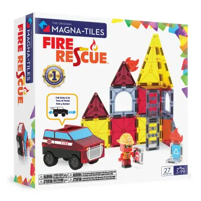 Magnatiles Fire Rescue 27 Pieces 252027Fr - 1