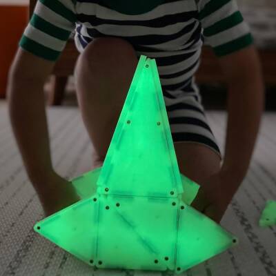 Magnatiles Glow In The Night 16 Pieces 18816 - 4