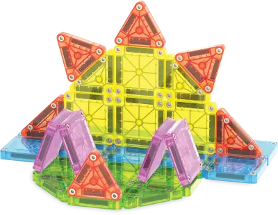 Magnatiles Travel Set Deluxe 55 Parca 254055Ts - 4