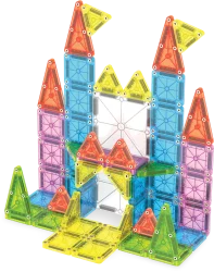 Magnatiles Travel Set Deluxe 55 Parca 254055Ts - 5