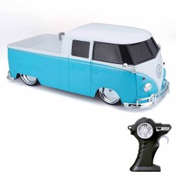 Maisto 1:16 Volkswagen Pickup Type 2 Remote Controlled Car With Surfboard - 1