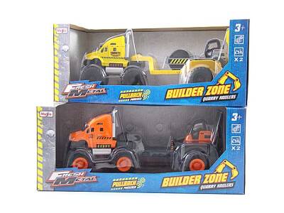 Maisto Fresh Metal Builder Zone Carrier Truck Set Assortment May/21219 - 3