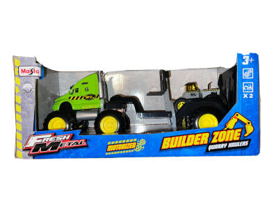 Maisto Fresh Metal Builder Zone Carrier Truck Set Assortment May/21219 - 4