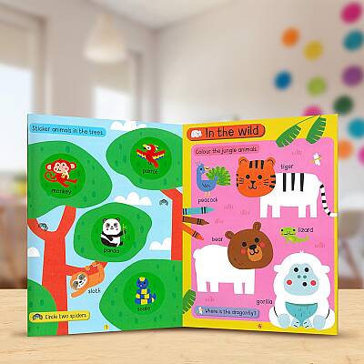 Make Believe Ideas Big Stickers for Toddler Hands Big Stickers for Toddler Hands: Animals - 2