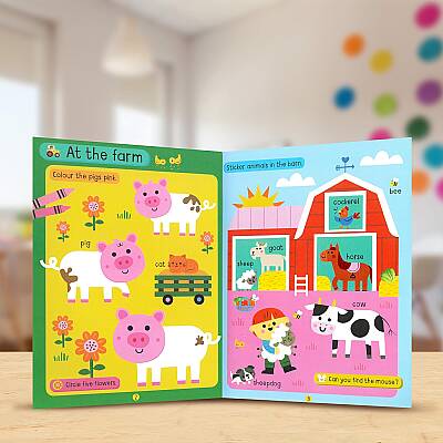 Make Believe Ideas Big Stickers for Toddler Hands Big Stickers for Toddler Hands: Animals - 4