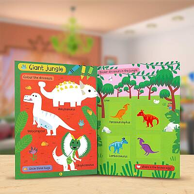 Make Believe Ideas Big Stickers for Toddler Hands Big Stickers for Toddler Hands: Dinosaurs - 4