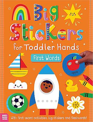 Make Believe Ideas Big Stickers for Toddler Hands Big Stickers for Toddler Hands: First Words - 1