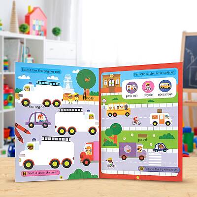 Make Believe Ideas Big Stickers for Toddler Hands Big Stickers for Toddler Hands: Things That Go - 4