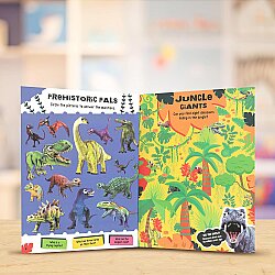 Make Believe Ideas Googly-Eye Puffy Stickers Dinosaurs Activity Book - 3