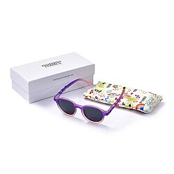 Mammacomica Yuvarlak Çerçeve Bubble Berry Polarize Çocuk Güneş Gözlüğü UV-400 Korumalı - 2-6 yaş - 3