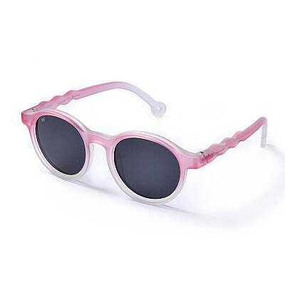 Mammacomica Yuvarlak Çerçeve Cotton Candy Polarize Çocuk Güneş Gözlüğü UV-400 Korumalı - 2-6 yaş - 2