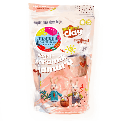 Mammacomica Dough 100% Natural White Ceramic Clay - 1