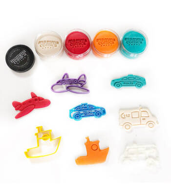 Mammacomica Dough 4-Piece Vehicle Set - 1