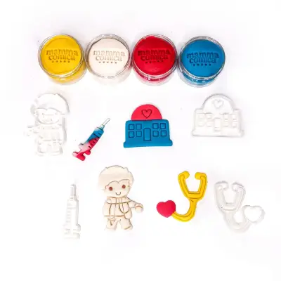 Mammacomica Dough Doctor Play Dough Set - 1