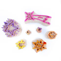 Mammacomica Dough Star Cluster Finger Paint Set - 2
