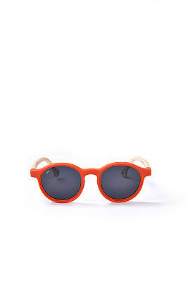 Mammacomica M Çerçeve Sweet Orange Polarize Unisex Çocuk Güneş Gözlüğü UV-400 Korumalı - 2-6 yaş - 2